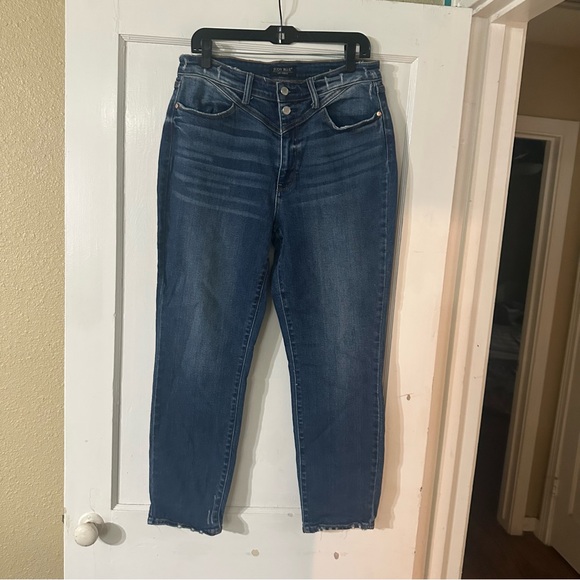 Judy Blue Dark Wash Skinny Jeans - Picture 1 of 10